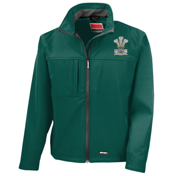 Premium Welsh Warriors Softshell Jacket Thumbnail